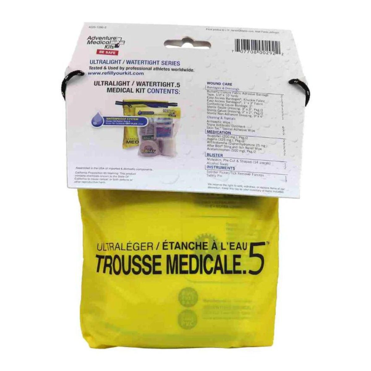 ADVENTURE MEDICAL KITS - Kit Médico Ultralight/watertight Intl. .5