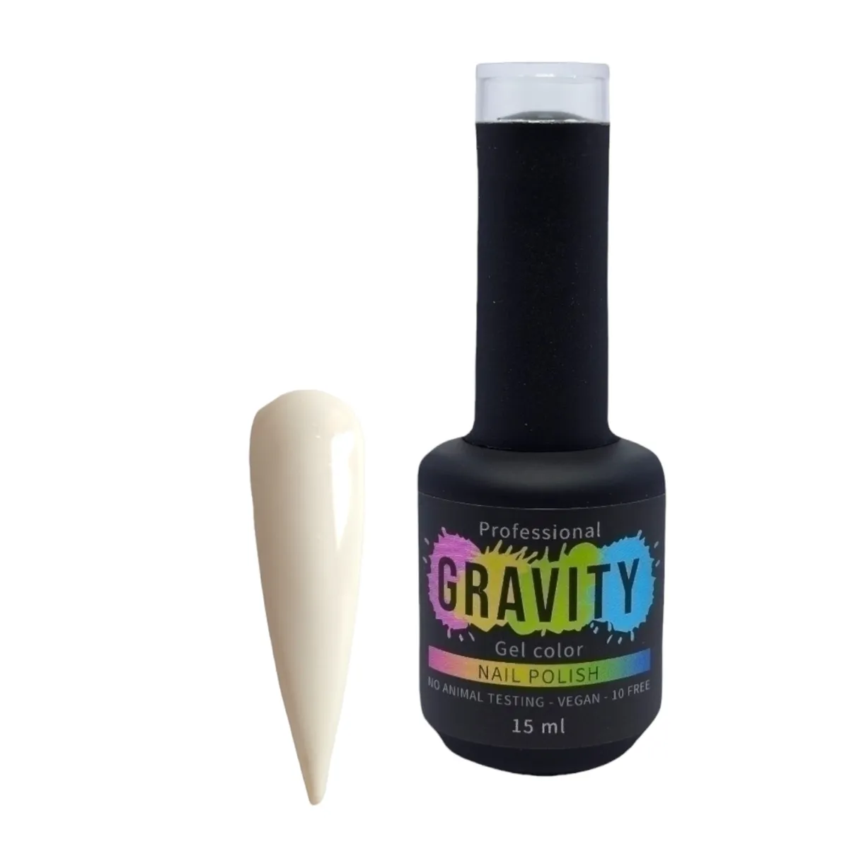 GRAVITY - Blanco Hueso Francesa Esmalte Permanente Profesional15ml 073.