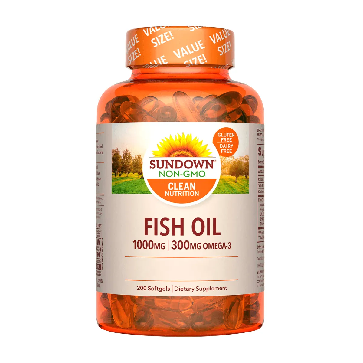 SUNDOWN - Fish Oil 1000 mg (200 soft)