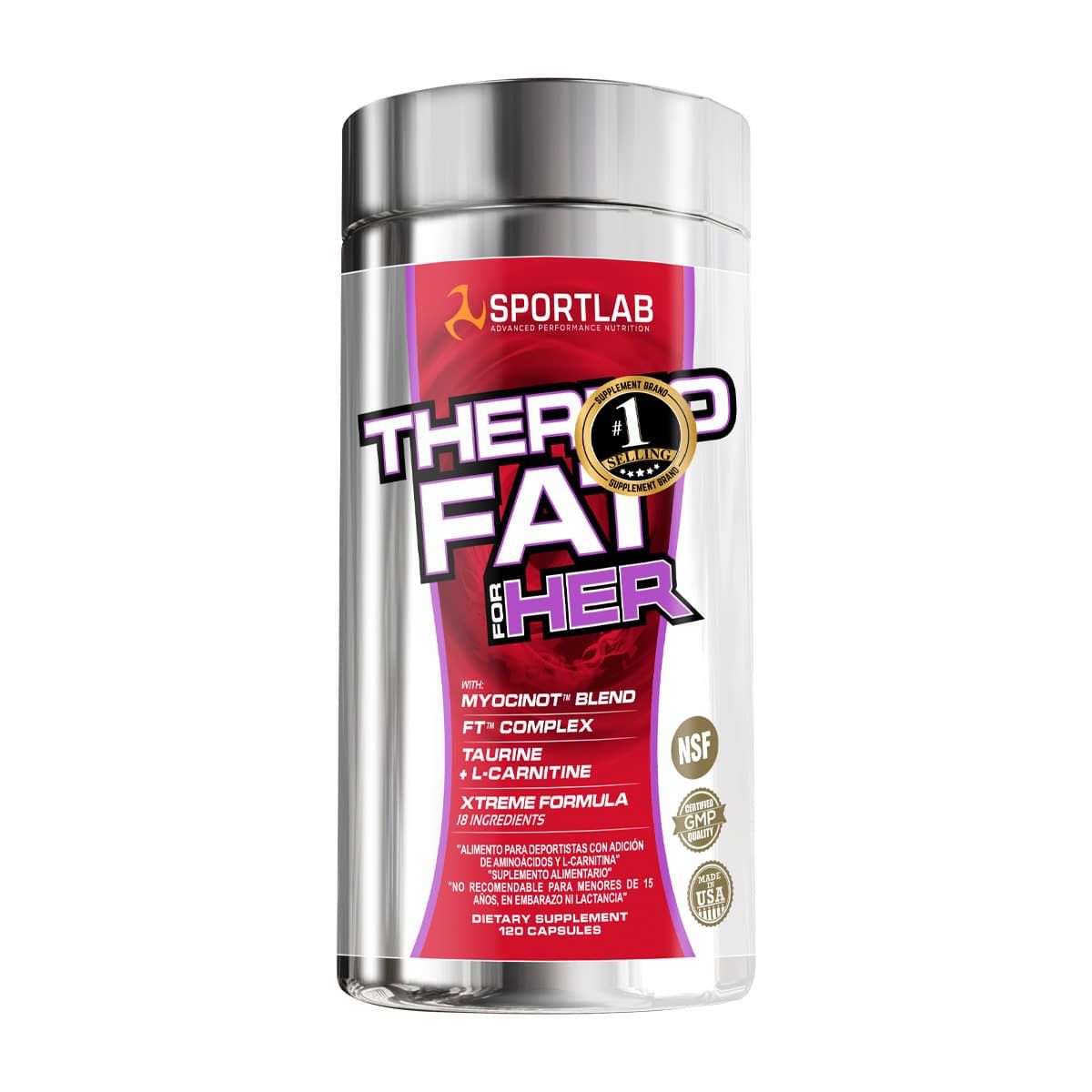 SPORTLAB - Thermo Fat for HER (120 caps)