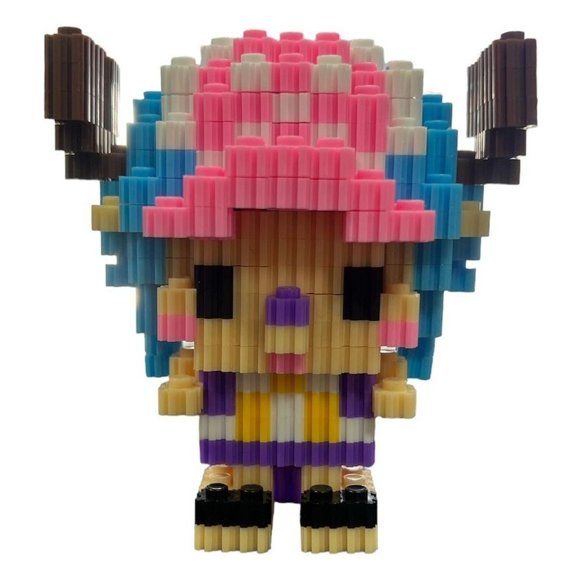 GENERICO - ARMABLE 3D MICRO BLOCKS CHOPPER 11CM 545 PIEZAS