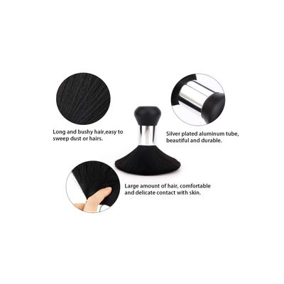 Imagen 2 del producto Botapelo Negro Brocha Mopa Peluquería.