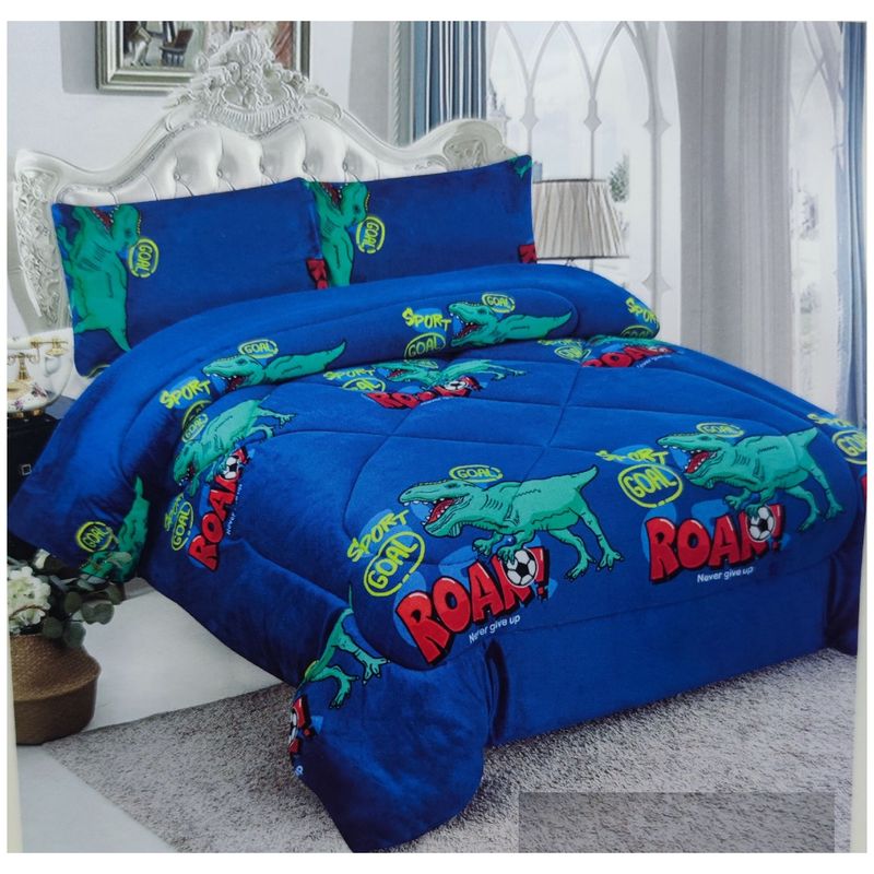 DIANA - PLUMON 1.5 PLAZA DINO T REX TELA PLUSH  CON CHIPORRO QUITA FRIO