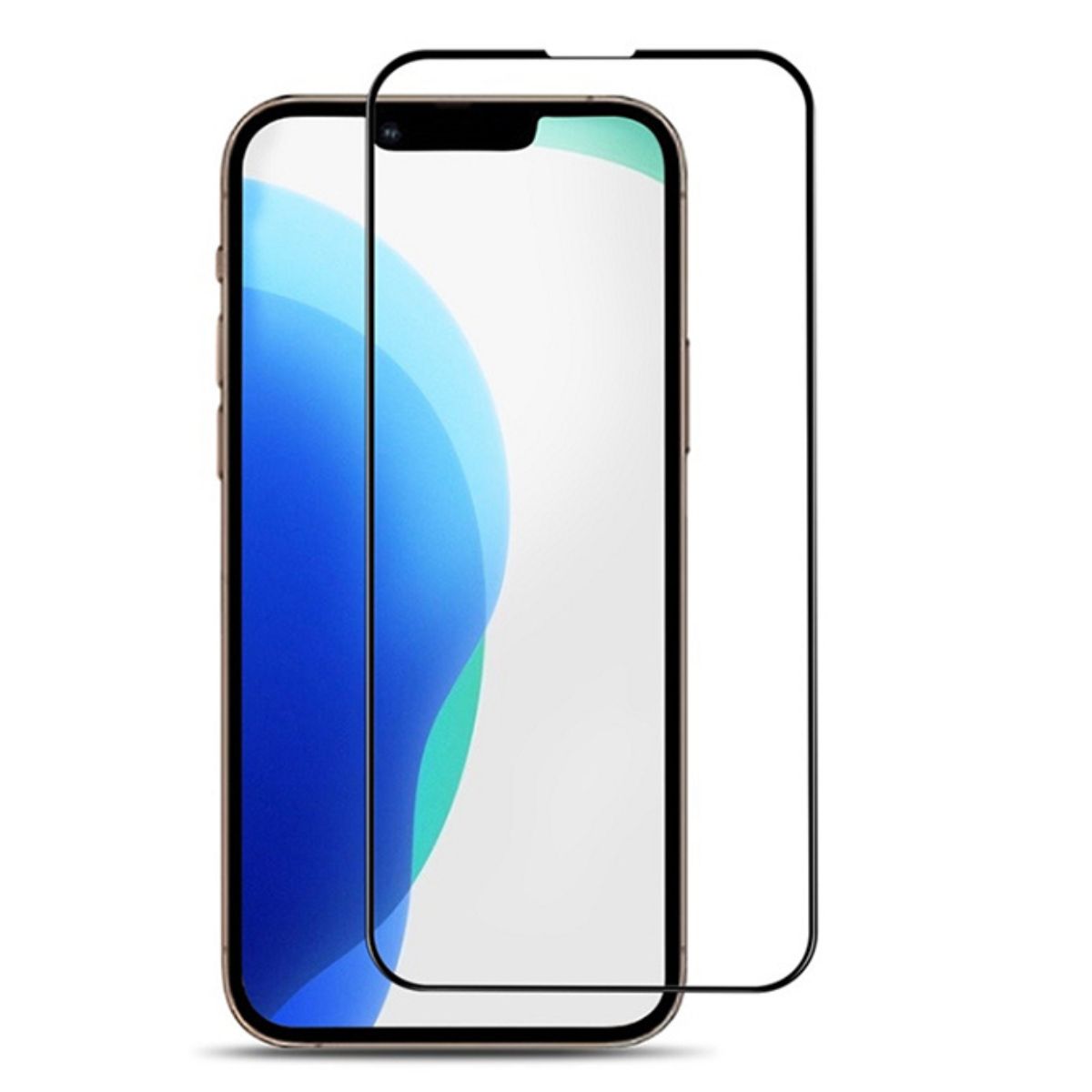 GENERICO - Mica Lámina Vidrio Templado Completa Para iPhone 15 Normal