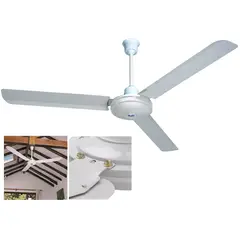 GENERICO - Ventilador De Techo Metal 3 Aspas 142 Cm
