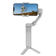 ACTUAL - Estabilizador Celular Cámara de Acción 3 Ejes Gimbal Trípode Plegable