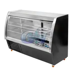 KAISER - Vitrina Refrigerada Vidrio Semi Curvo 1mt 50cms