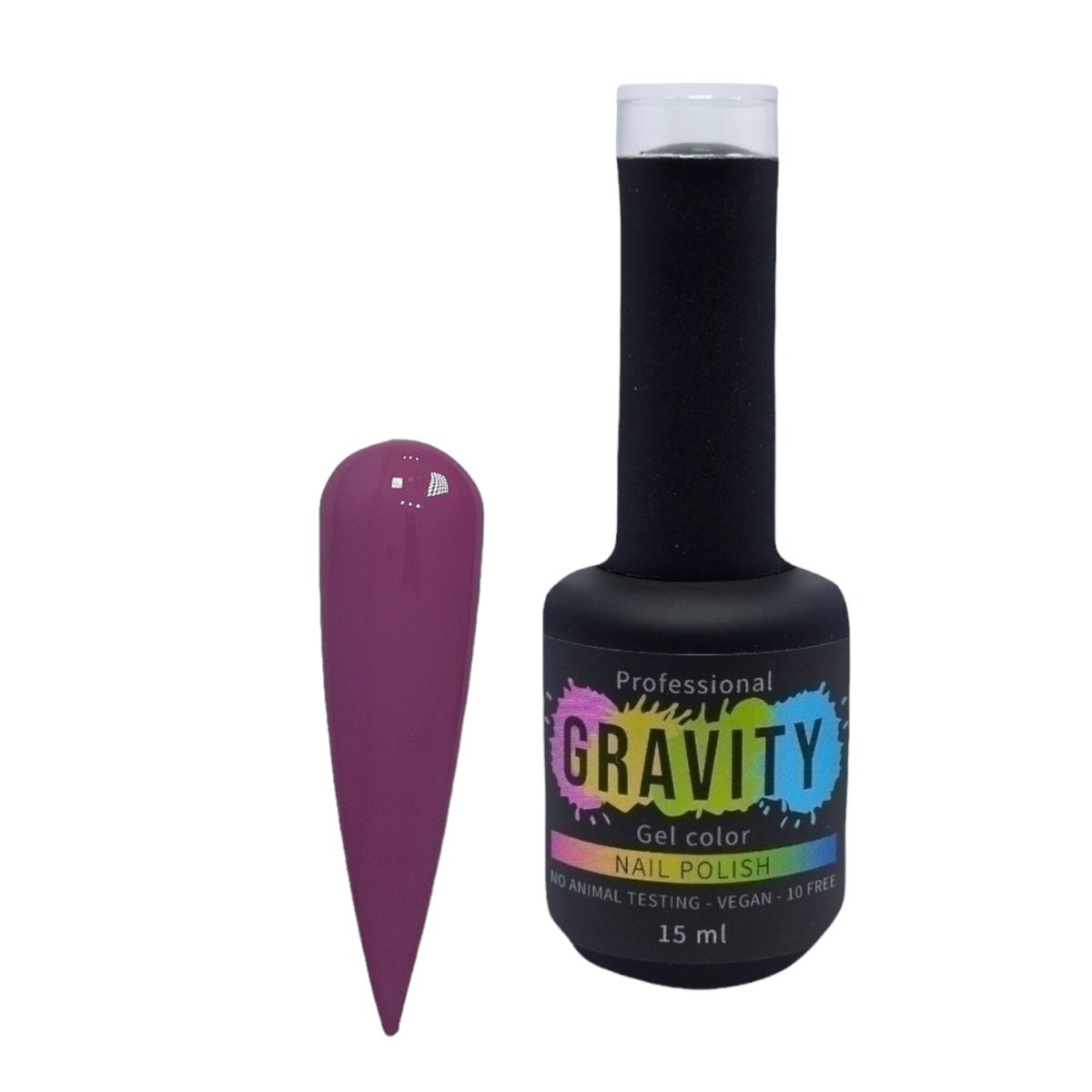 GRAVITY - Palo Rosa Esmalte Permanente Profesional 15ml 044.