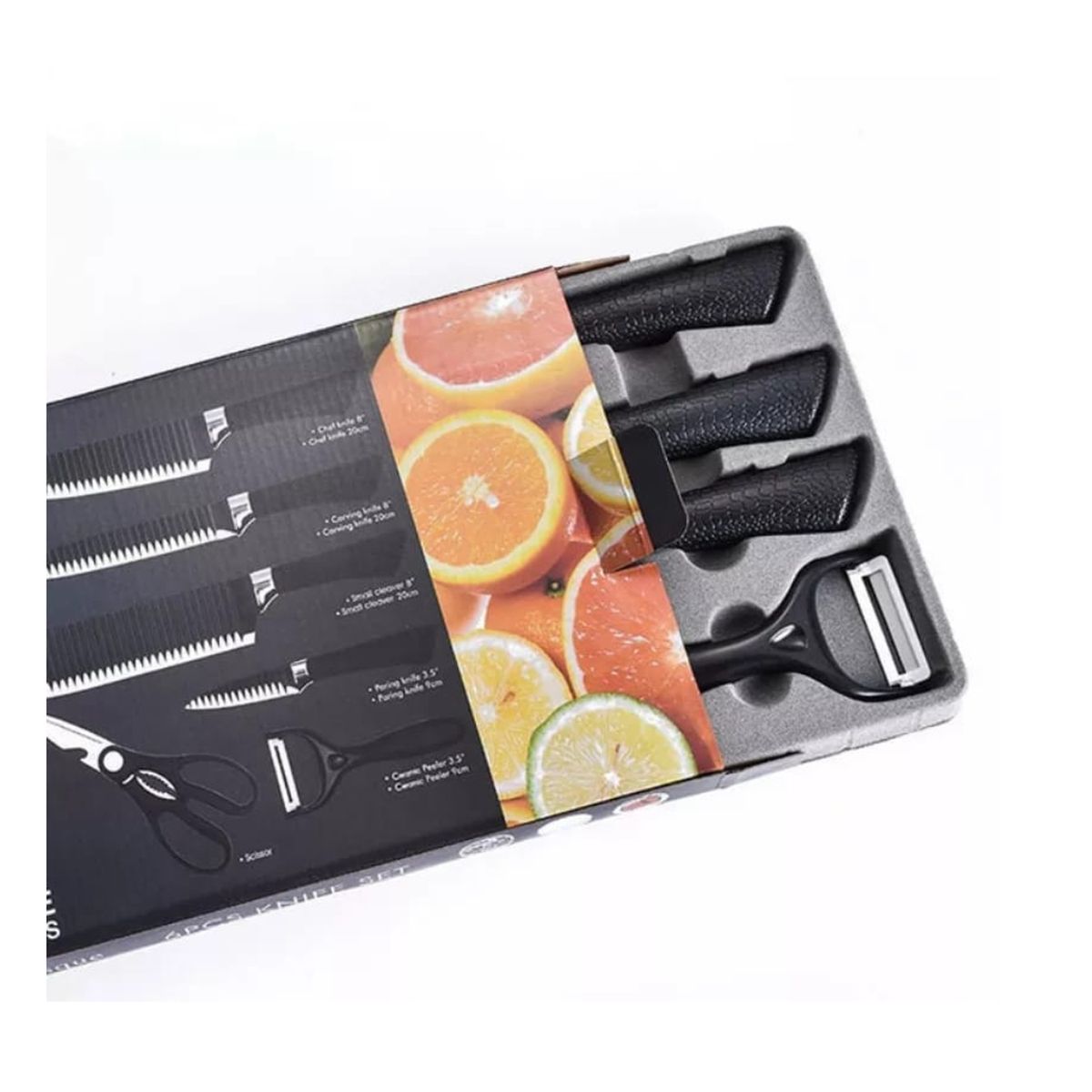 OEM - SET JUEGO DE CUCHILLOS DE 6 PIEZAS