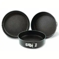 OEM - SET 3 MOLDES REDONDOS ANTIADHERENTES REPOSTERIA