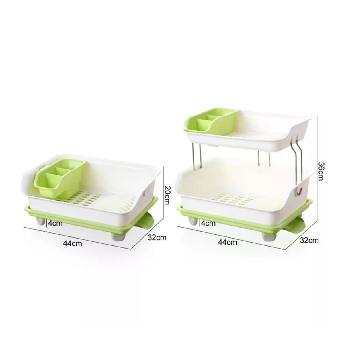 OEM - ESCURRIDOR DE PLATOS 2 NIVELES PLASTICO