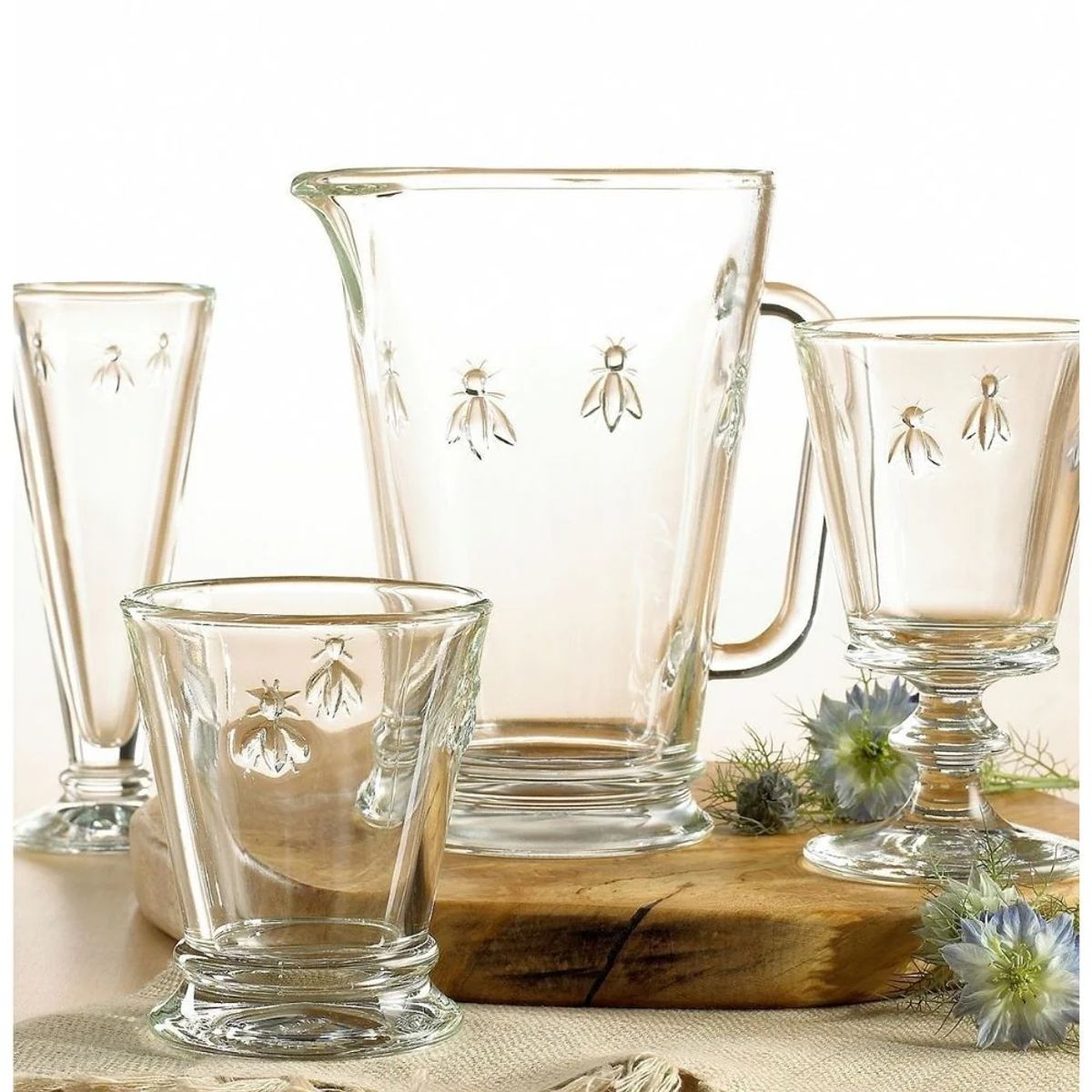 LA ROCHERE - SET 6 COPAS FLAUTA ABEJA