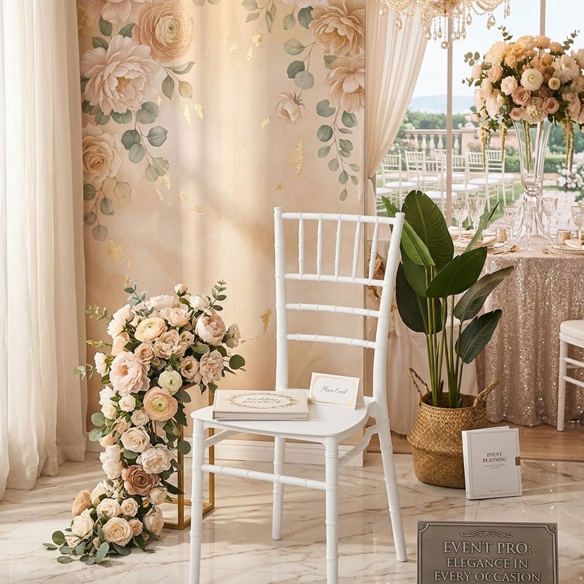 GENERICO - SILLA CHIAVARI COLOR BLANCO POLIPROPILENO