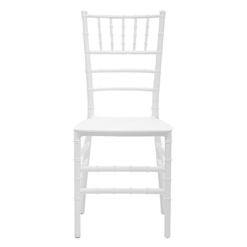 GENERICO - SILLA CHIAVARI COLOR BLANCO RESISTENTE.