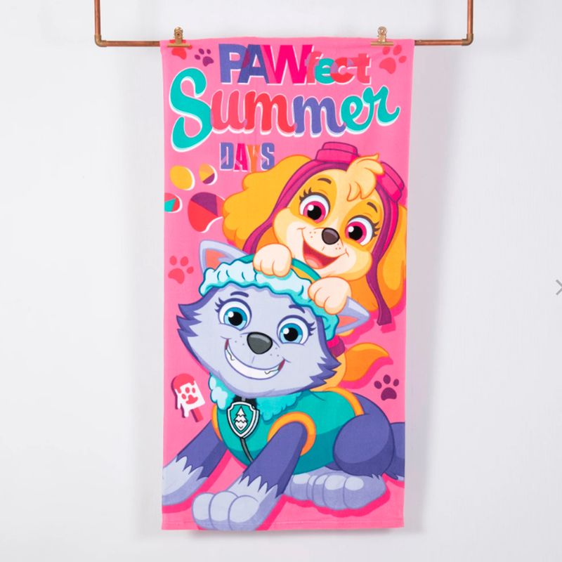 GENERICO - Toalla de Playa Microfibra de 70 x 140 cm skye amiga Personajes