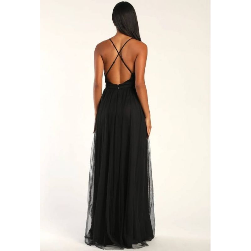 LUNA - Vestido De Fiesta Y Gala Multiuso Mujer