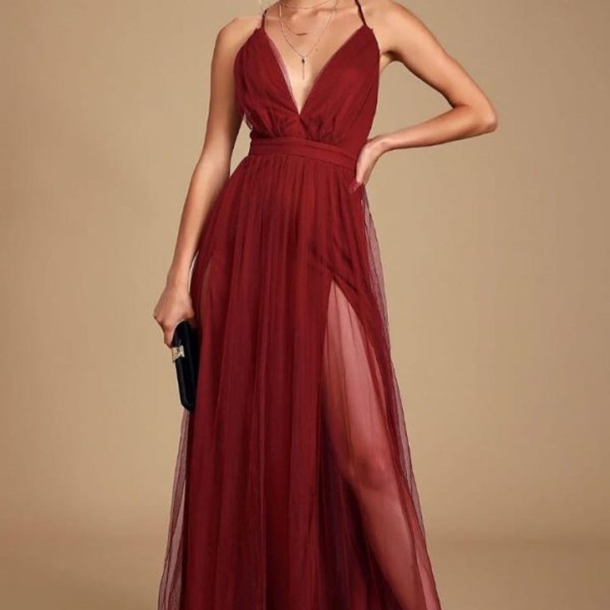 LUNA - Vestido De Fiesta Y Gala Multiuso Mujer