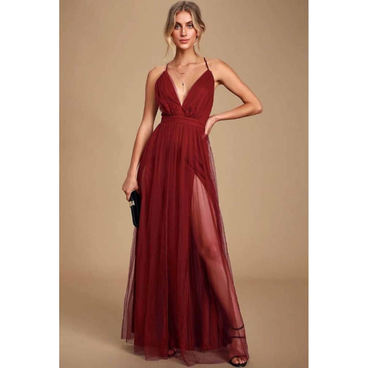 LUNA - Vestido De Fiesta Y Gala Multiuso Mujer