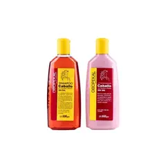 OBOPEKAL - Pack Shampoo Y Balsamo Caballo Con Biotina + Keratina Sin Sal 500 Grs.