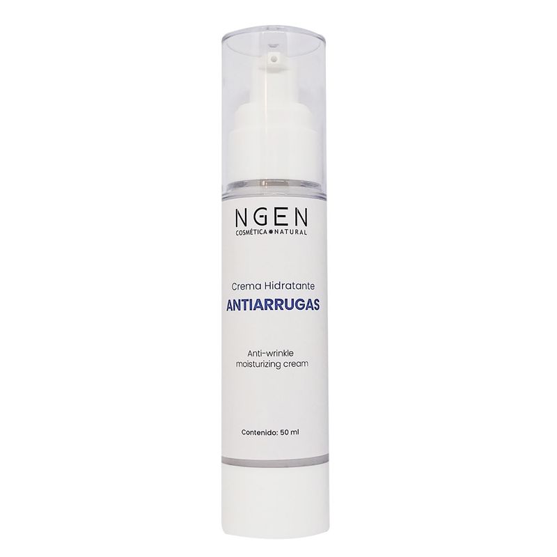 COSMETICA NATURAL NGEN - Crema Antiarrugas con Ácido Hialurónico 50 ml..-