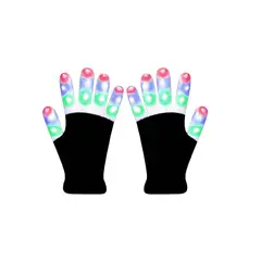 GENERICO - Guantes Tik Tok Con Luces Led De Colores - SC
