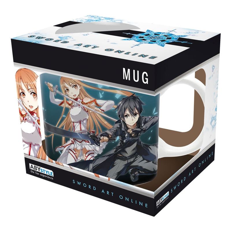 ABYSTYLE - TAZA DE SWORD ART ONLINE-MUG-320-ASUNA/KIRITO