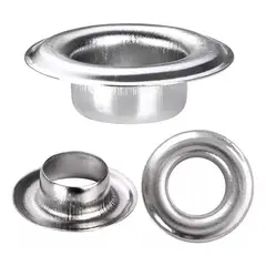 KUANGYE - Ojetillos 12mm Hojalata 1000 Unidades Con Gollilas