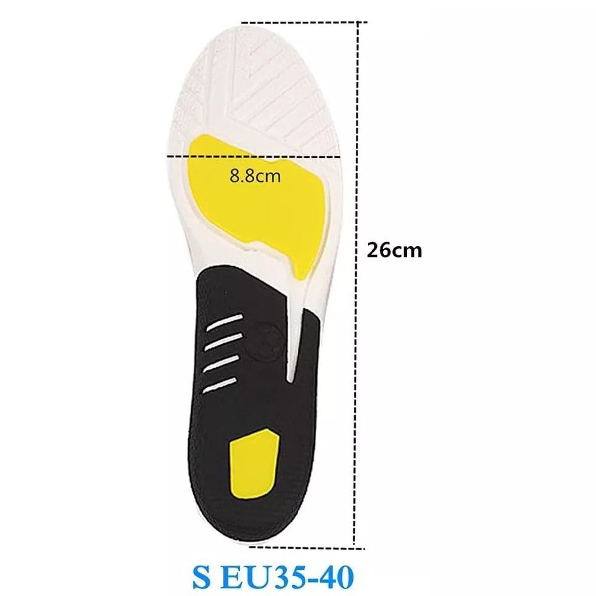 KUANGYE - Plantillas Deportivas Ortopedicas Con Absorción De Impacto