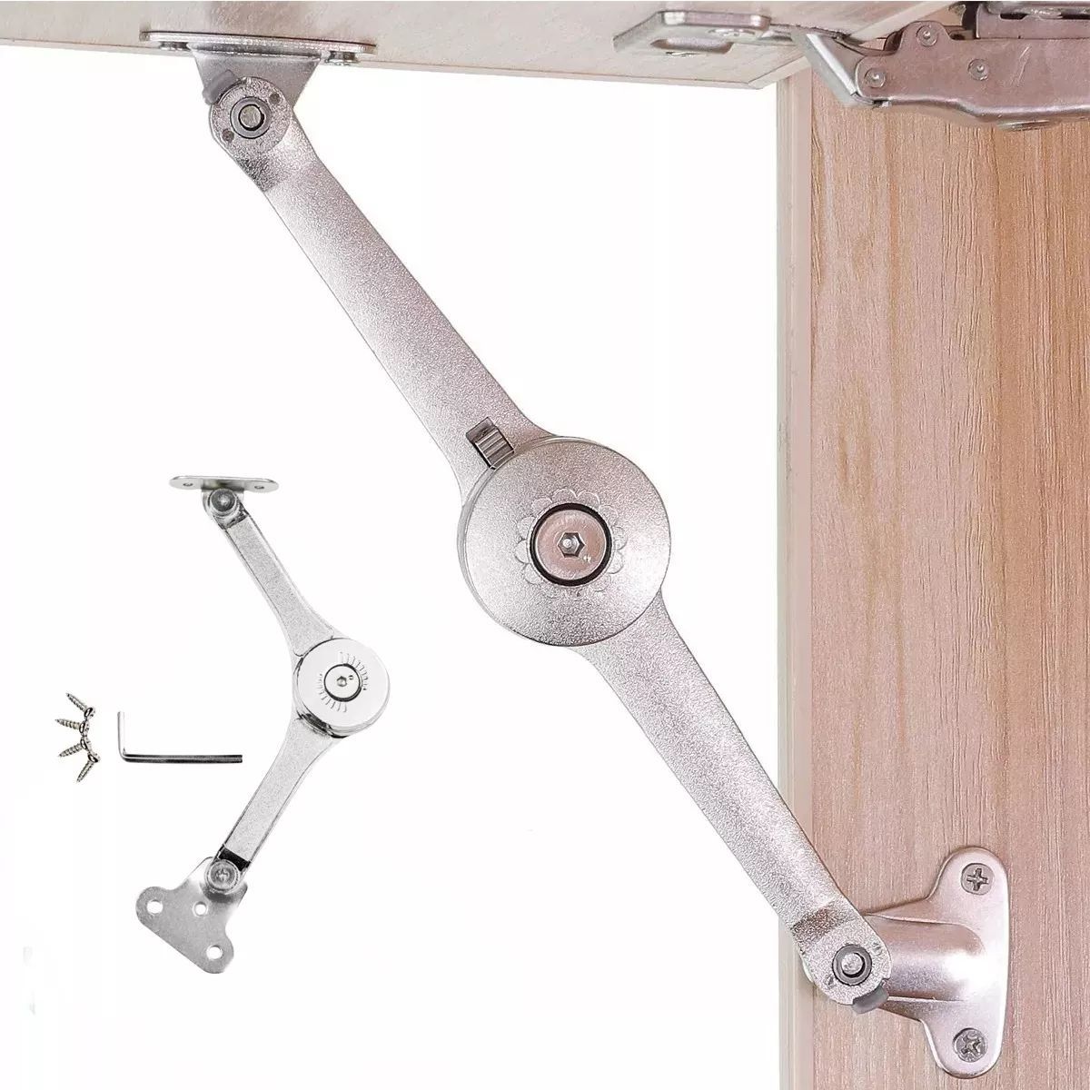 KUANGYE - Brazo Bisagra Articulado De Fricción Para Puerta