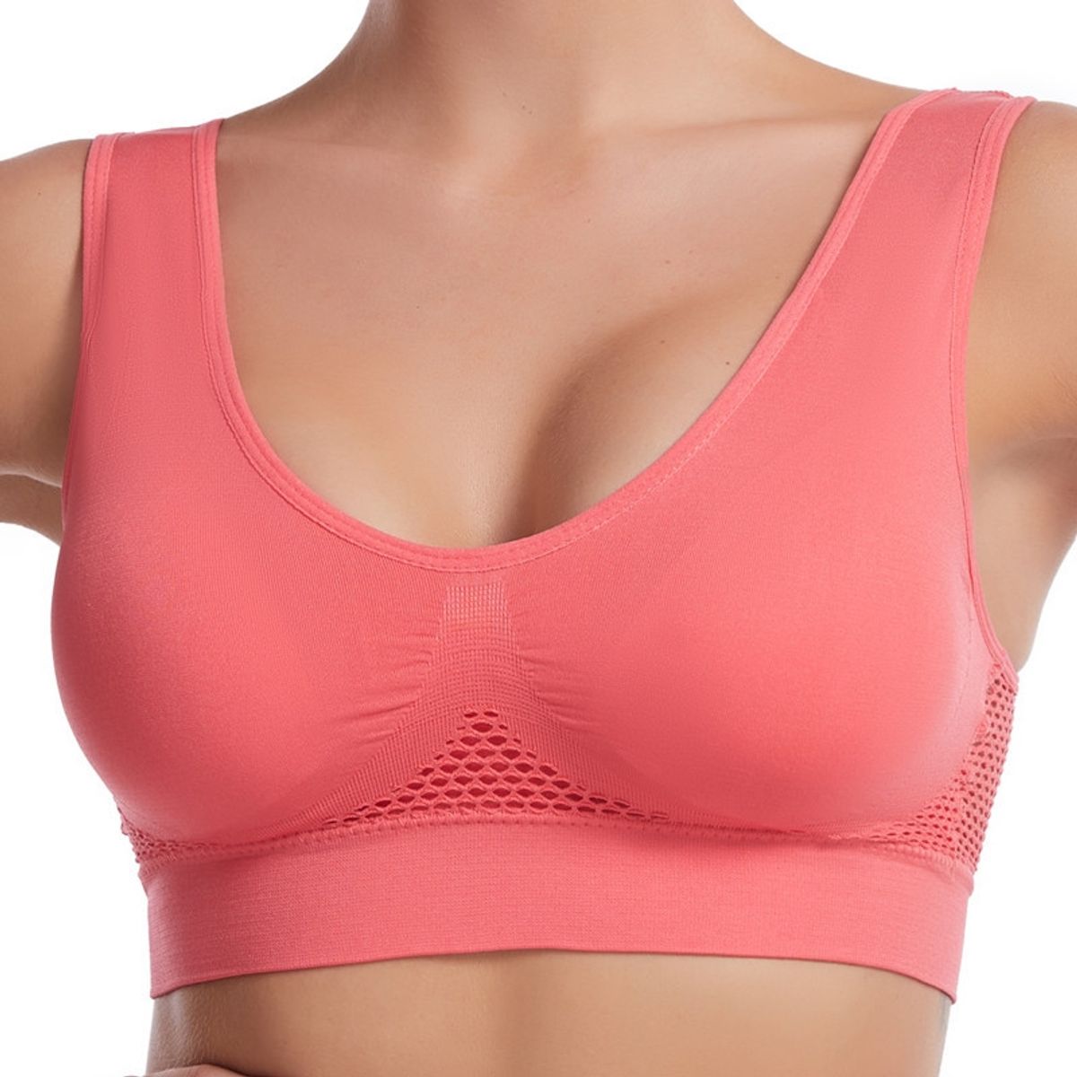 EVERSO - Pack 3 Sujetador Top Deportivo Peto Sostén Para Mujer