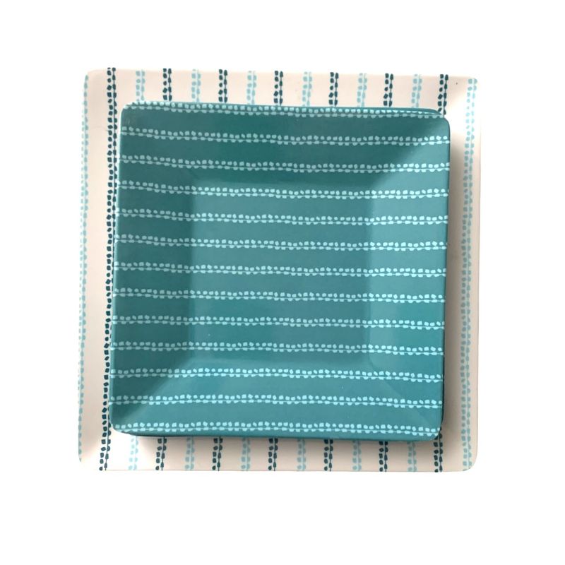 BONITA HOME - Pack de 12 piezas de Melamina Mod: BH-VEO-02