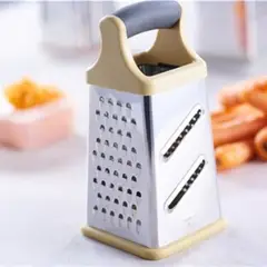 URBAN PRODUCTS - RALLADOR CON CAJA ACERO INOX ARENA AMARILLA