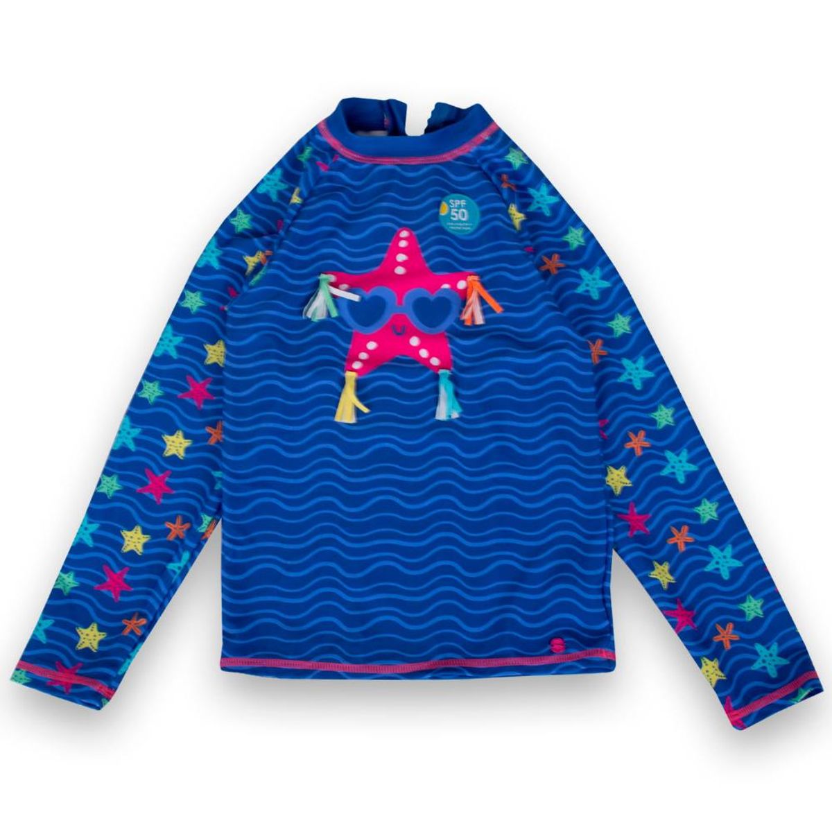 PILLIN - Polera UV Niña Azul Pillin - Azul