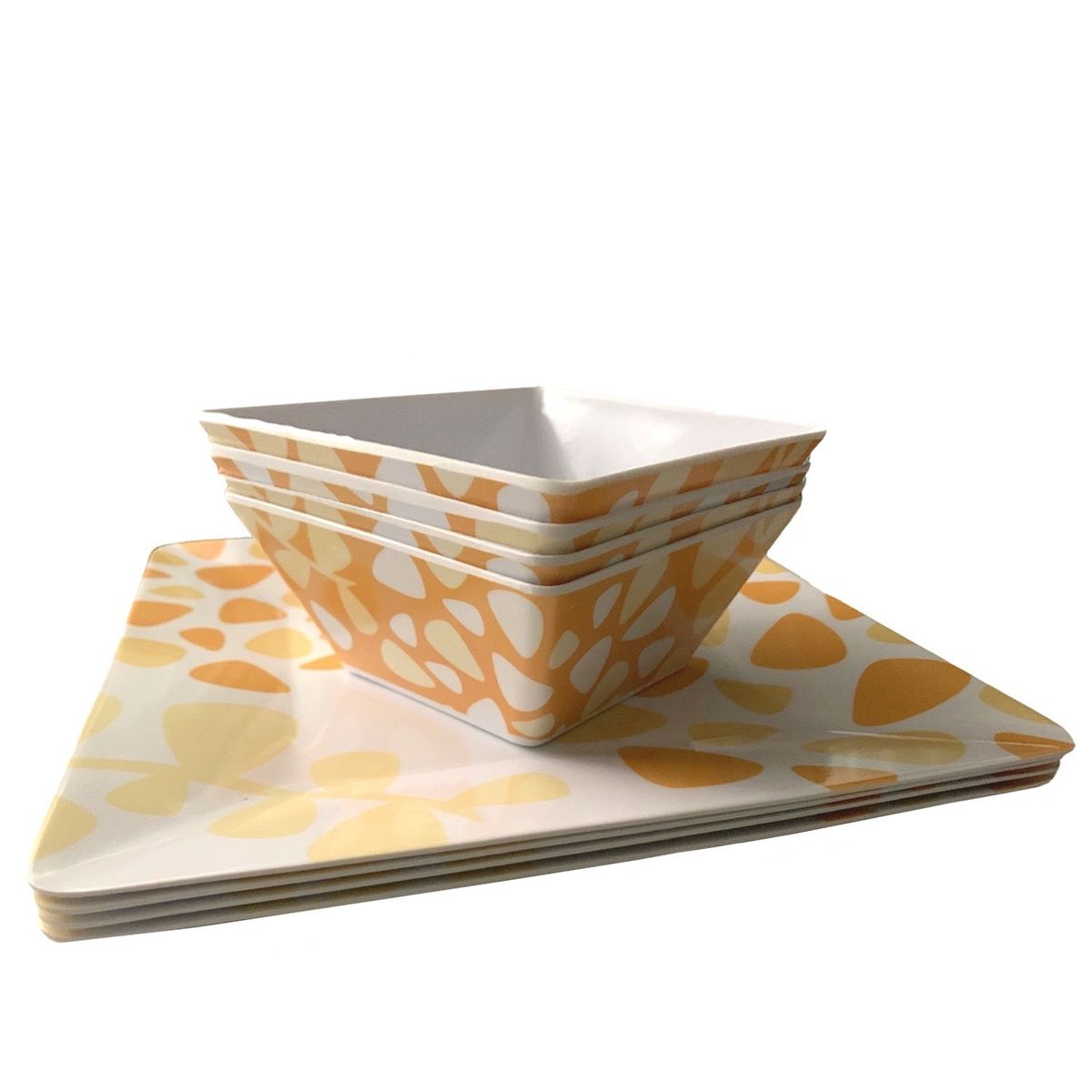 BONITA HOME - Pack de 8 piezas de Melamina Mod: BH-PAM-02