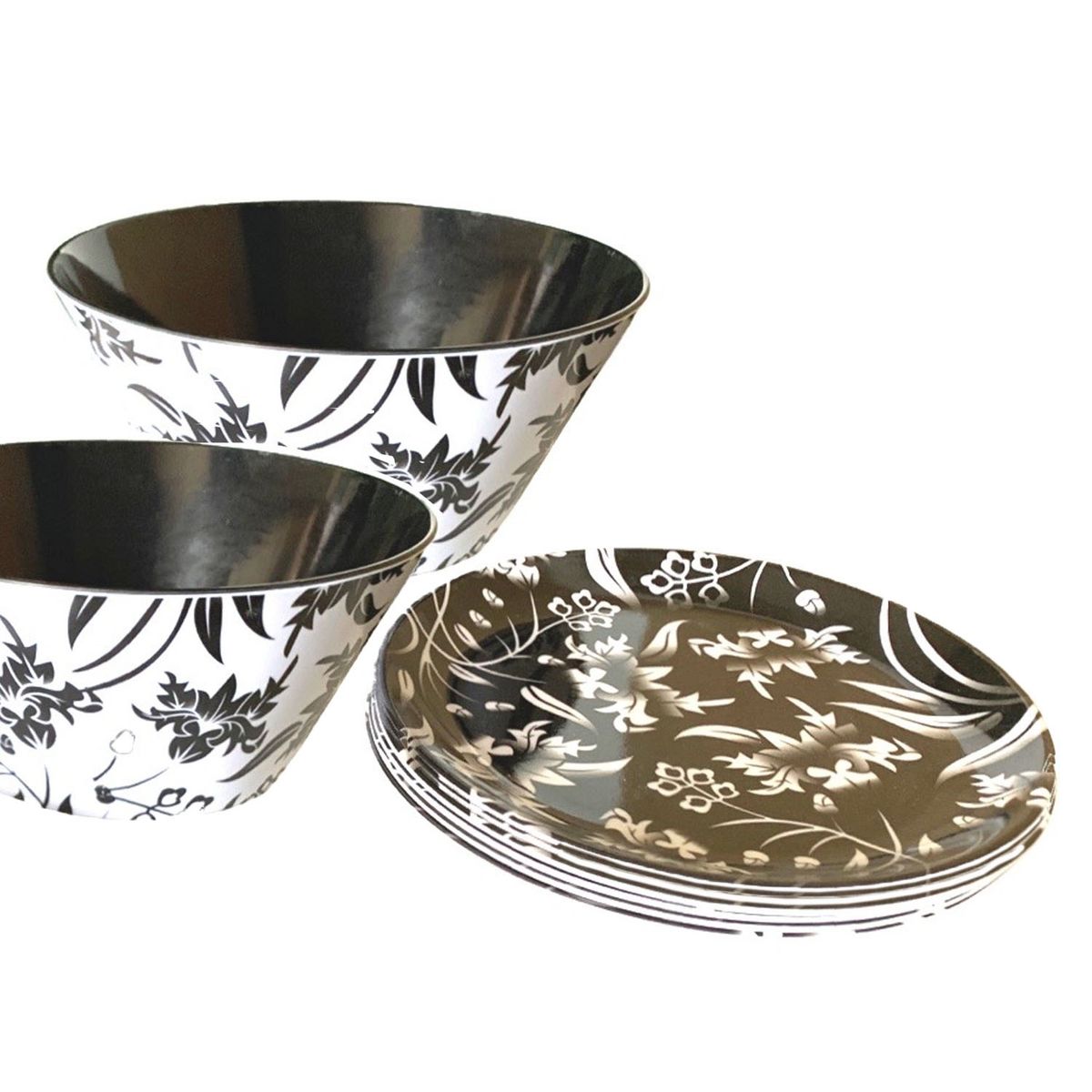 BONITA HOME - Pack de 8 piezas de Melamina Mod: BH-BN-02