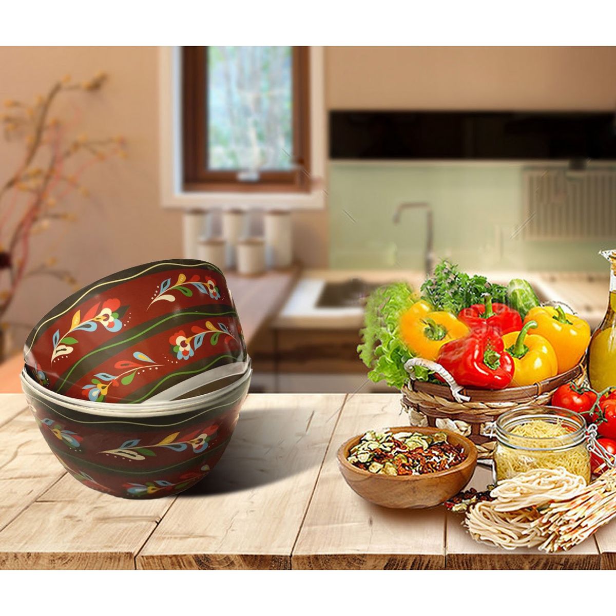 BONITA HOME - Pack de 2 piezas de Melamina Mod: BH-FL-04