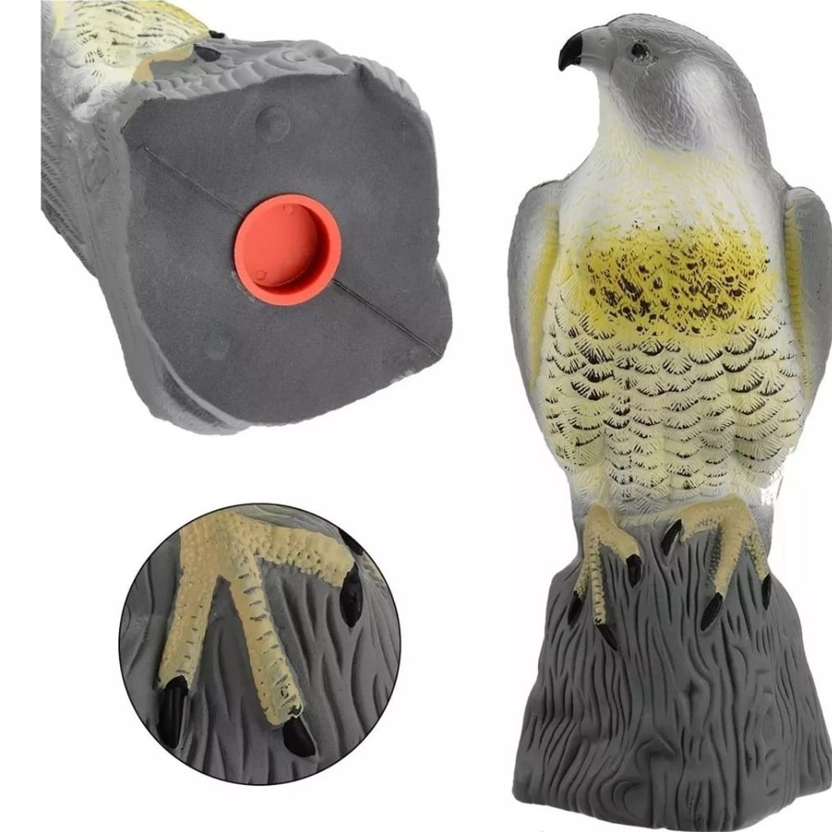 GENERICO - Halcón Realista Espanta Pájaros Espanta Palomas