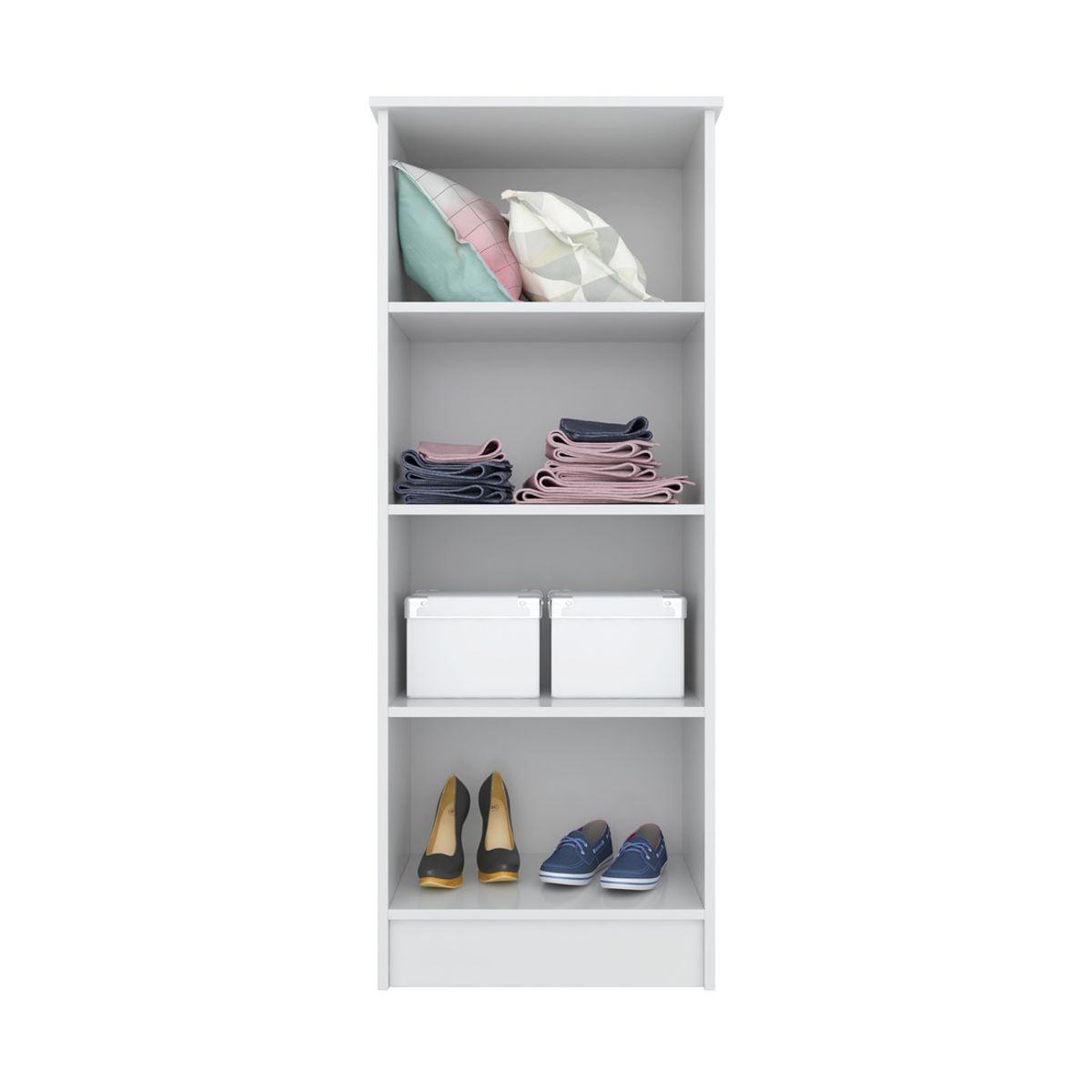 RODLER - Armario Multiuso 2 Puertas Viena Blanco RODLER