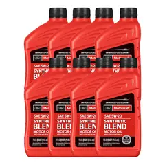 FORD - Aceite Genuino Motorcraft® Sae 5w20 (8 Unidades) 7.6 Lt
