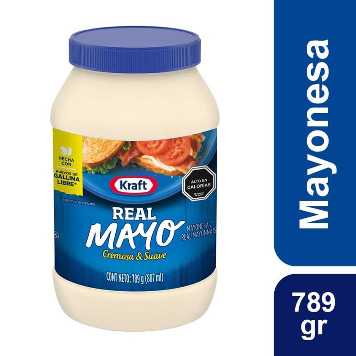 KRAFT - Mayonesa Kraft Frasco 789G