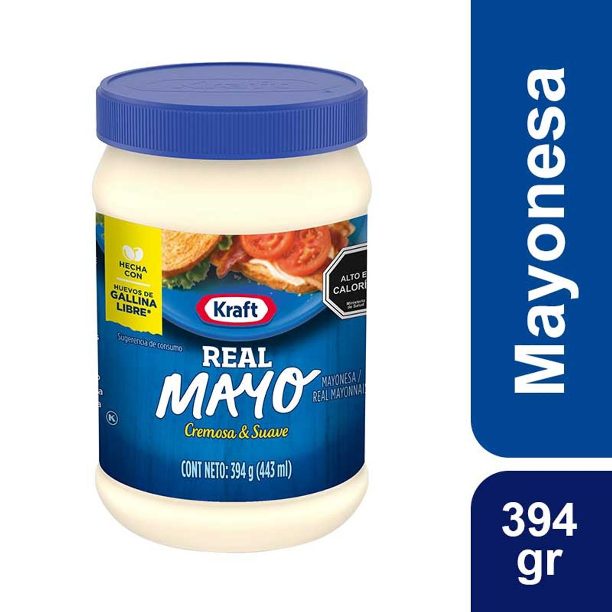 KRAFT - Mayonesa Kraft Frasco 394G