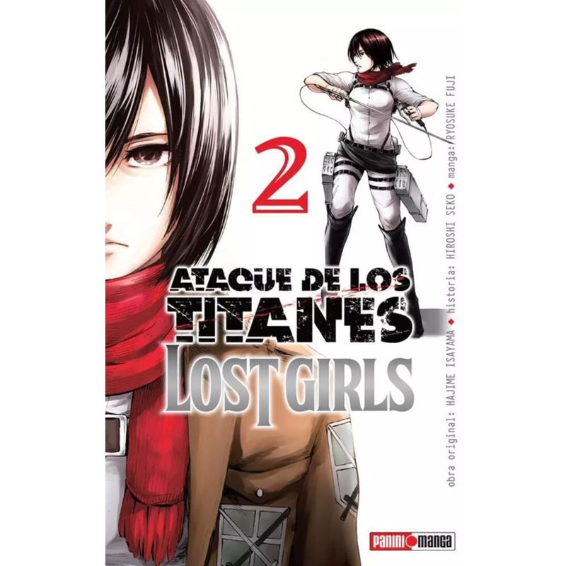 PANINI - Ataque De Los Titanes - Lost Girls N.2