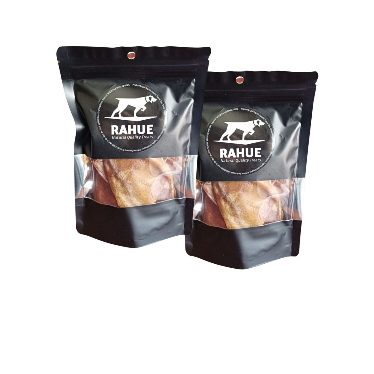 GENERICO - RAHUE OREJAS DE CERDO AHUMADAS X 2 BOLSAS