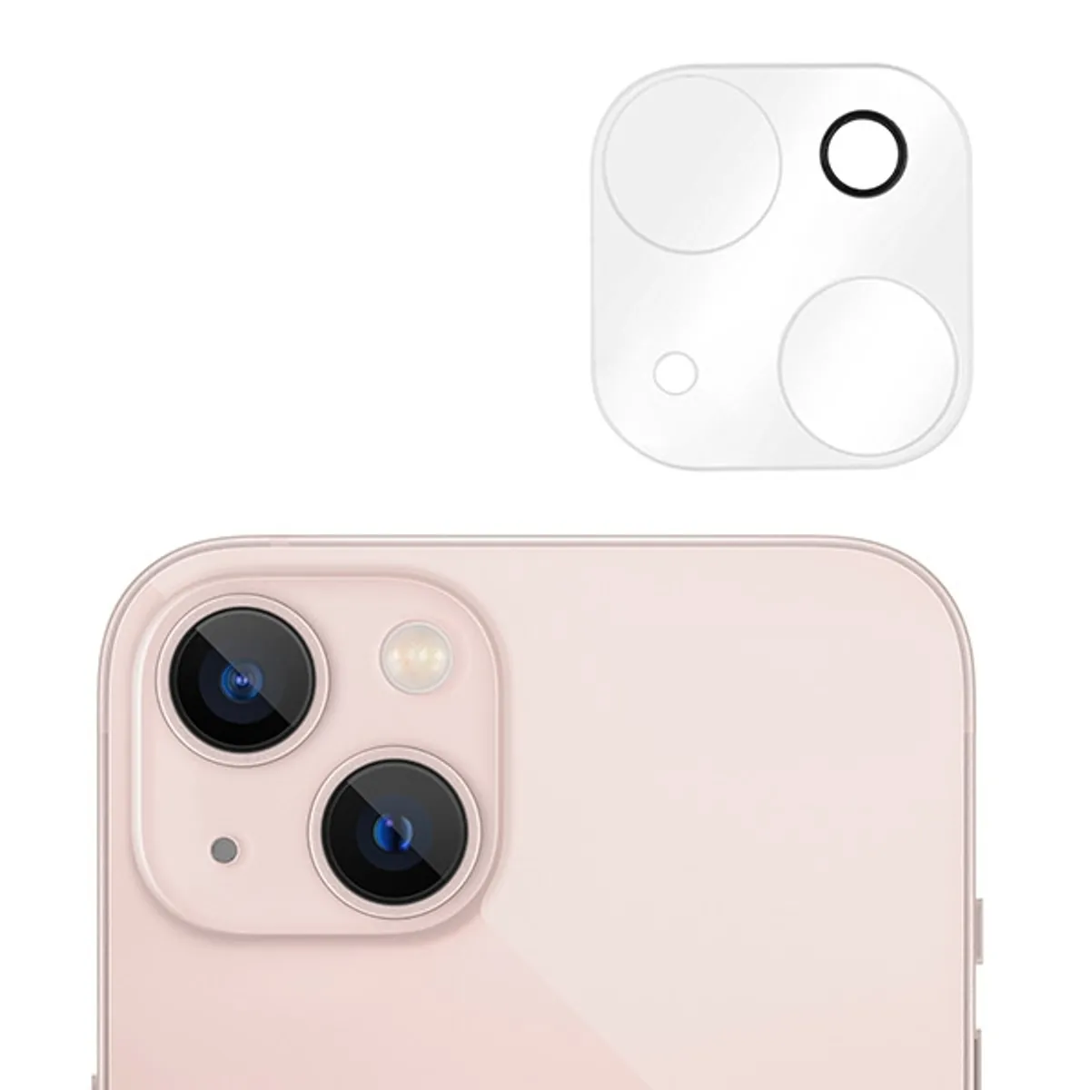 NUGLAS - Vidrio Protector de Camara para Iphone 13 Nuglas 9H