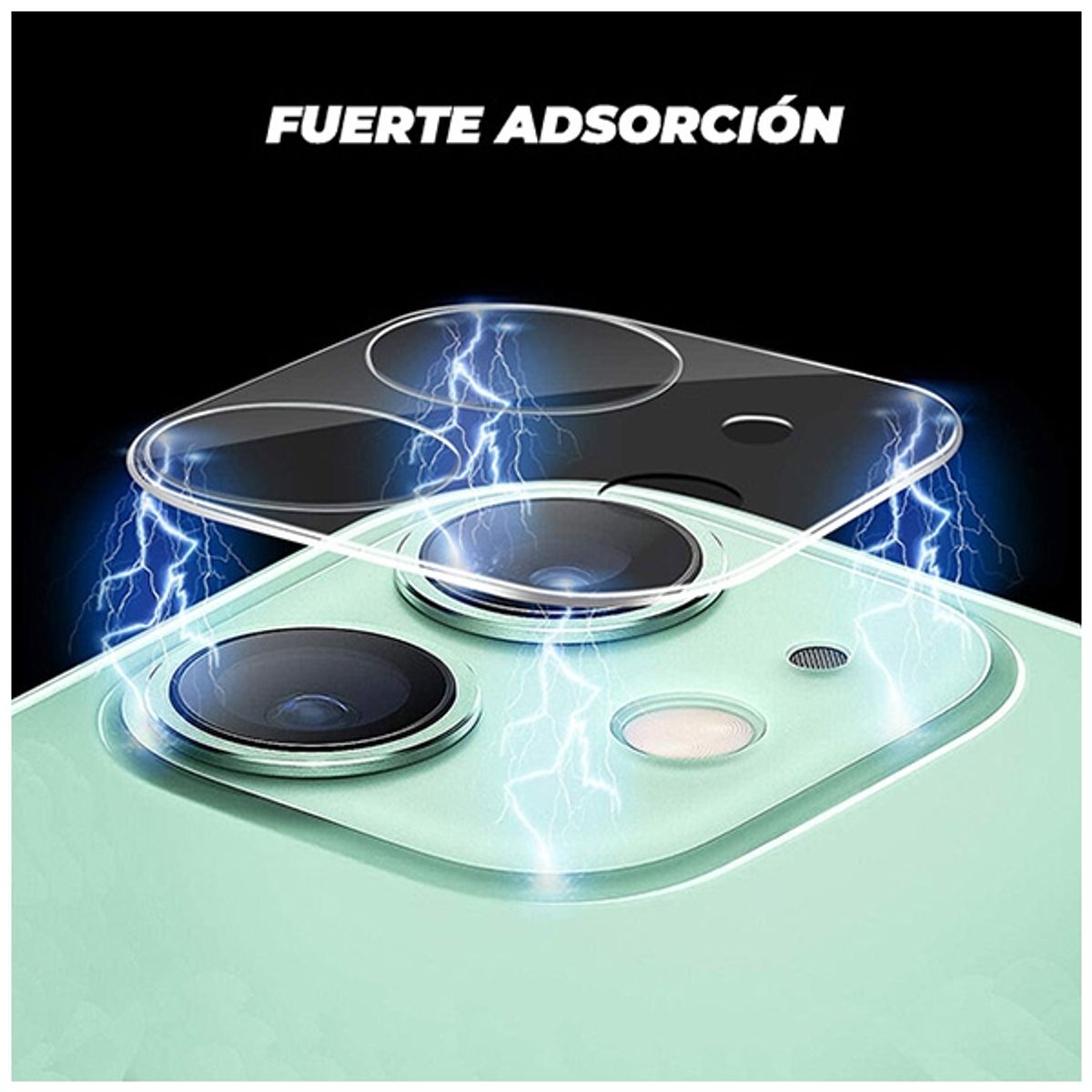 NUGLAS - Vidrio Protector de Camara para Iphone 13 Nuglas 9H