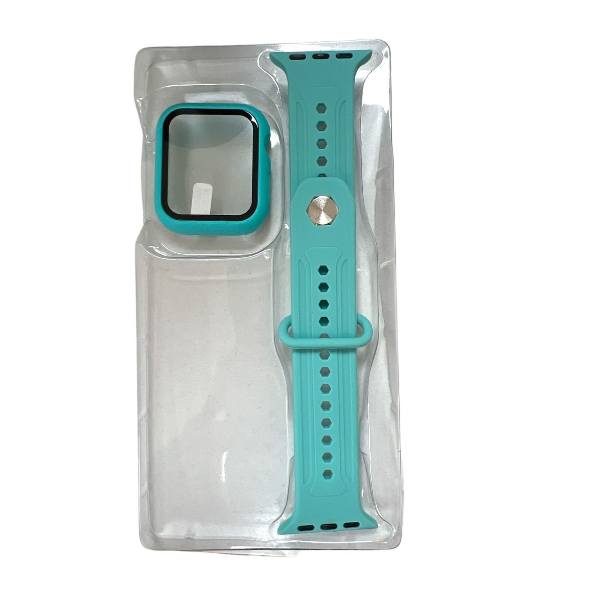 GENERICO - Correa  Carcasa compatible con apple watch Verde Agua 40mm