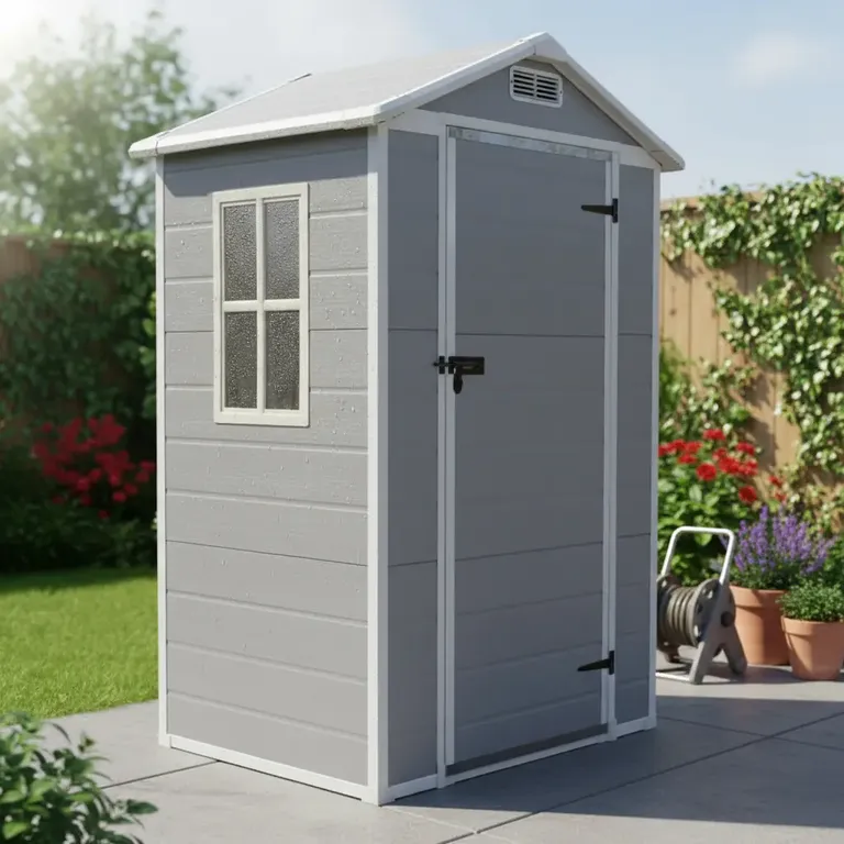 Bodega Jardin Plastico 134X103X204CM