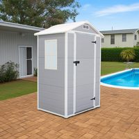 Bodega Jardin Plastico 134X103X204CM