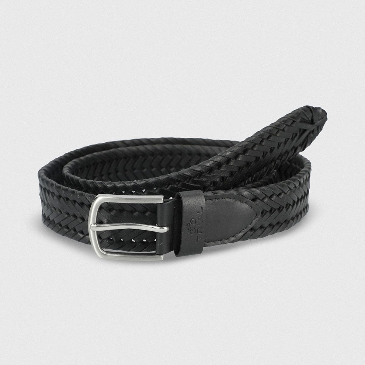 TRIAL - Cinturón casual trenzado