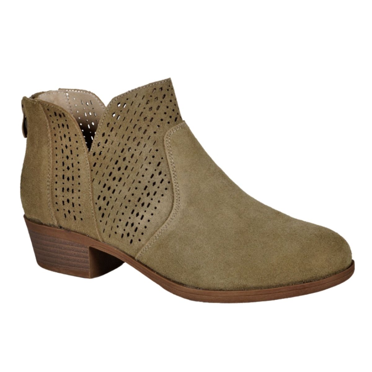 DEGAS - Botín Cuero Samanta Taupe DEGAS